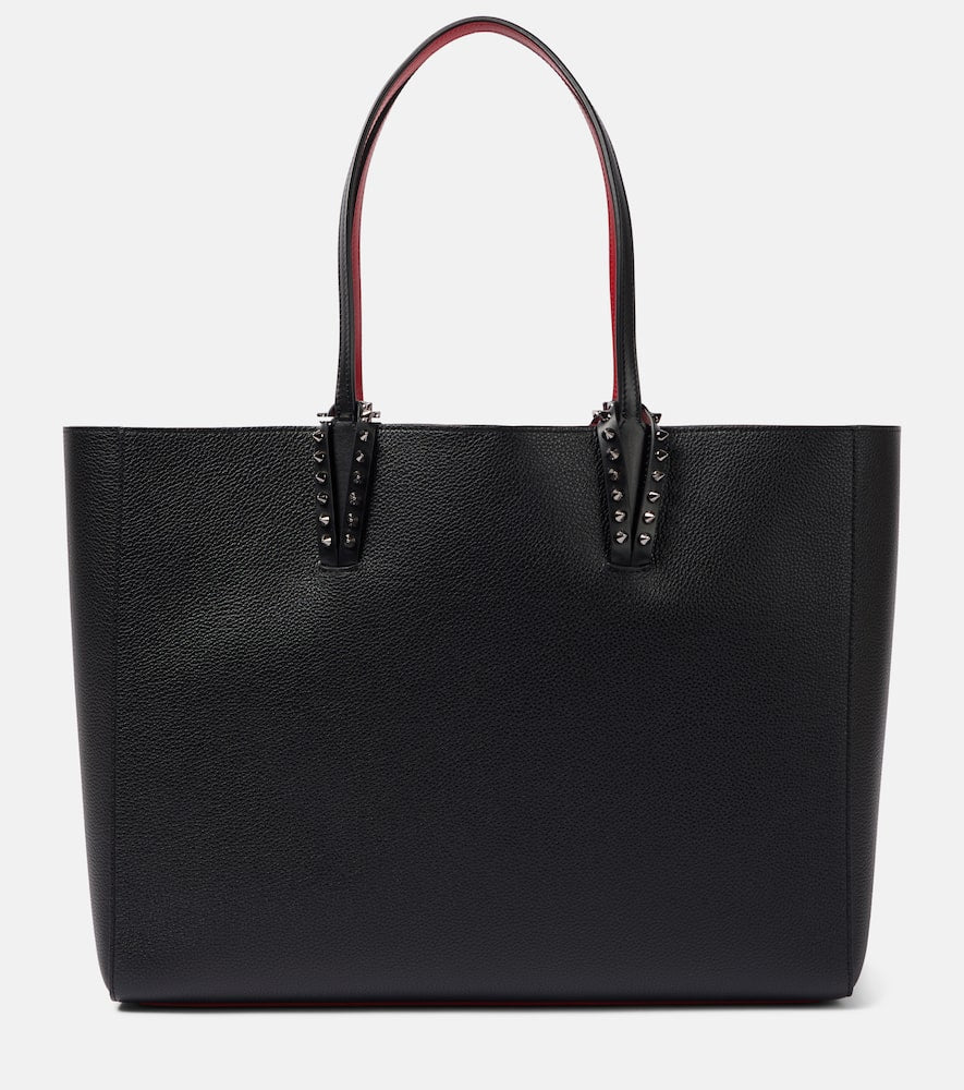 Christian Louboutin Cabata Large leather tote bag. Shop Christian Louboutin Tote Bags for women now.
