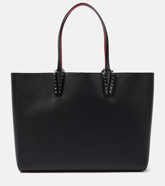 Christian Louboutin Cabata Large leather tote bag. Shop Christian Louboutin Tote Bags for women now.