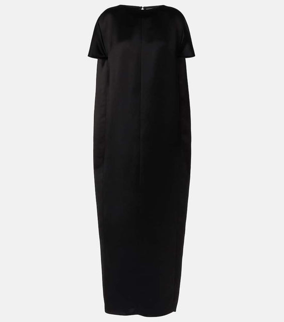 Khaite Webster satin maxi dress