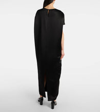 Khaite Webster satin maxi dress