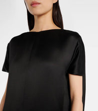 Khaite Webster satin maxi dress