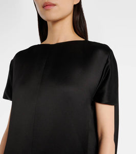 Khaite Webster satin maxi dress