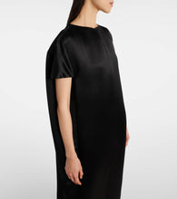 Khaite Webster satin maxi dress
