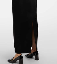 Khaite Webster satin maxi dress