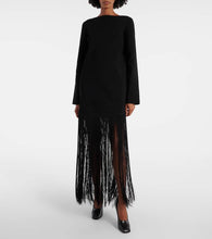 Khaite Paley fringed maxi dress