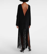 Khaite Paley fringed maxi dress