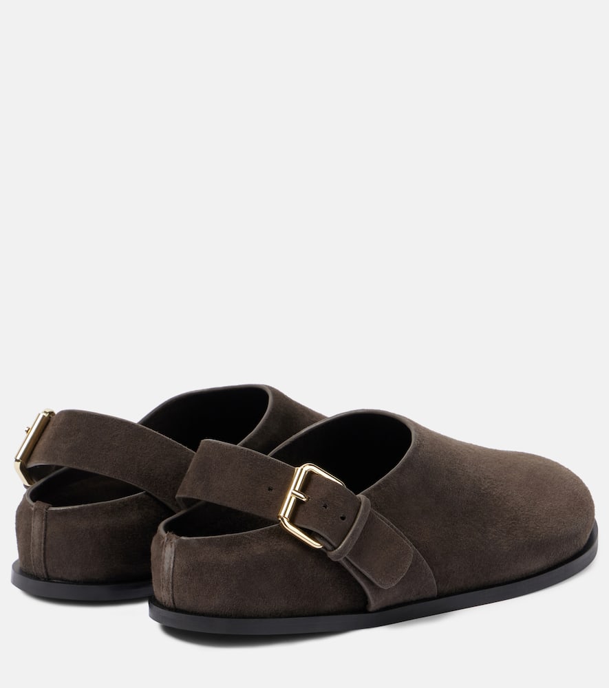 A.Emery Louis suede slingback flats