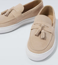 Frescobol Carioca Monta tassel suede loafers