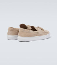 Frescobol Carioca Monta tassel suede loafers