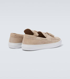 Frescobol Carioca Monta tassel suede loafers