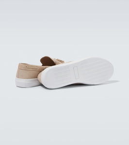 Frescobol Carioca Monta tassel suede loafers
