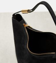 Alaia Small suede shoulder bag