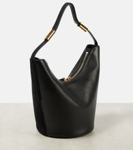 Alaia Small suede shoulder bag