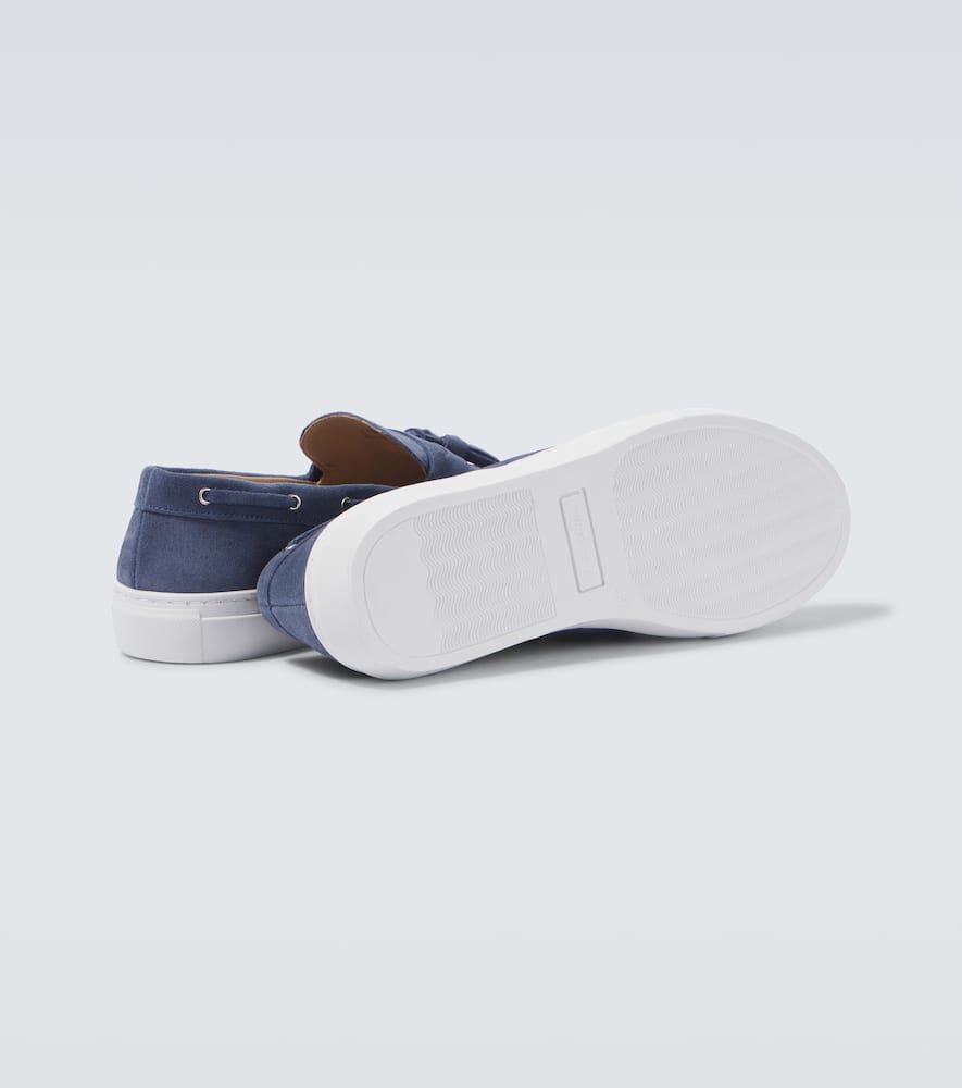Frescobol Carioca Monta suede boat shoes