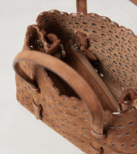 Alaia Mina 20 Vienne Wave leather tote bag