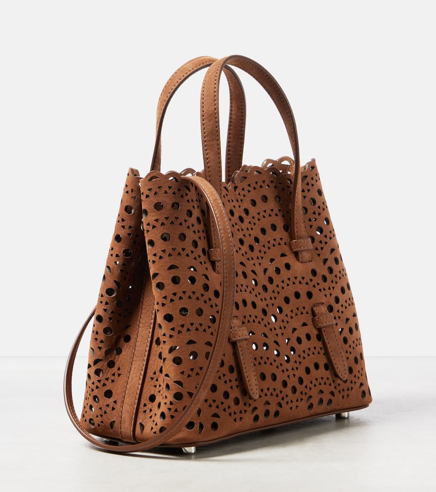 Alaia Mina 20 Vienne Wave leather tote bag