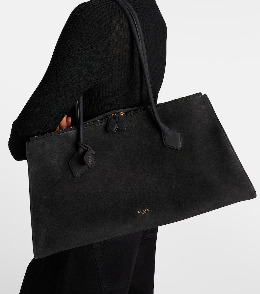 Alaia Le Teckel leather tote bag