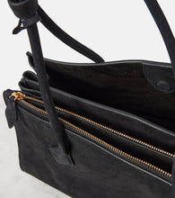 Alaia Le Teckel leather tote bag