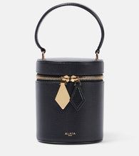 Alaia Cube Mini leather vanity bag. Shop Alaia Top-Handle Bags for women now.