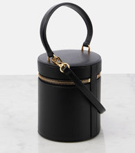 Alaia Cube Mini leather vanity bag