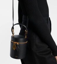 Alaia Cube Mini leather vanity bag