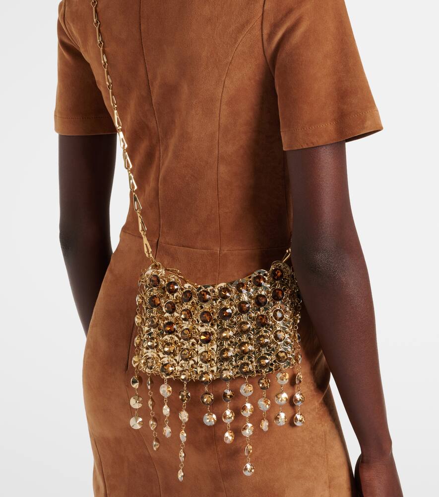 Rabanne 1969 Nano embellished shoulder bag