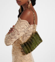 Rabanne Mini resin shoulder bag