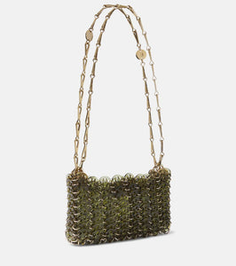 Rabanne Mini resin shoulder bag