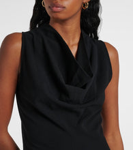 Toteme Draped wool-blend maxi dress