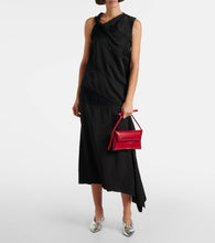 Jil Sander Folded Small leather crossbody bag