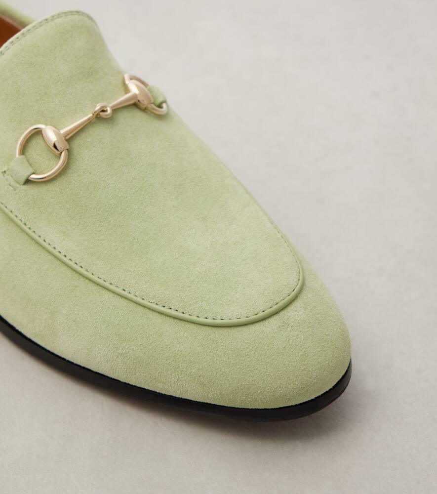 Gucci Gucci Jordaan suede loafers