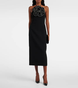 Rebecca Vallance Eliana embellished midi dress
