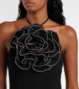 Rebecca Vallance Eliana embellished midi dress