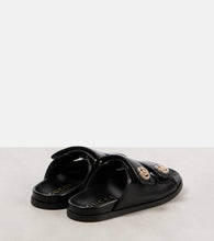 Gucci New Marmont GG leather sandals