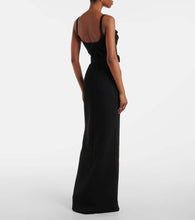 Rebecca Vallance Lucine belted gown