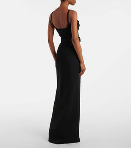 Rebecca Vallance Lucine belted gown