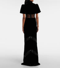 Rebecca Vallance Ethel puff-sleeve maxi dress