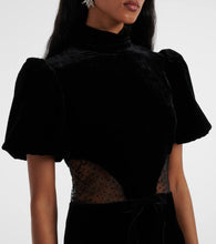 Rebecca Vallance Ethel puff-sleeve maxi dress