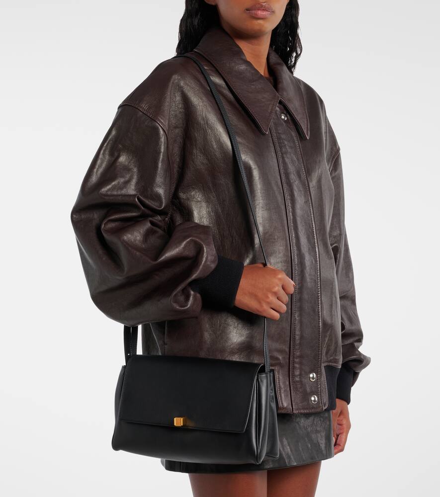 Khaite Cate leather clutch