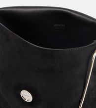 Khaite Bobbi suede shoulder bag