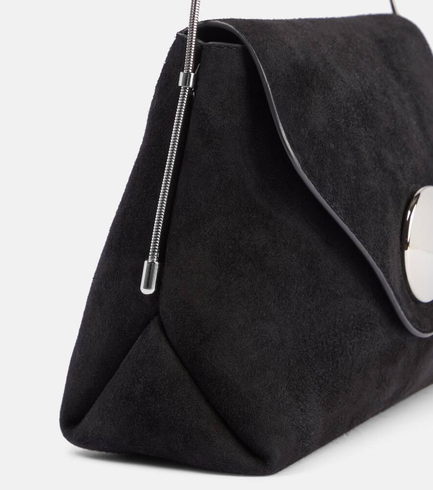 Khaite Bobbi suede shoulder bag