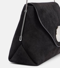 Khaite Bobbi suede shoulder bag
