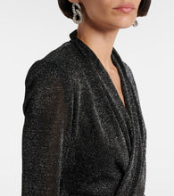 Isabel Marant Cleora lam√É¬© wrap dress