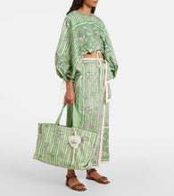 Al√É¬©mais Lula Large printed canvas tote bag