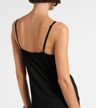 Saint Laurent Jersey slip dress