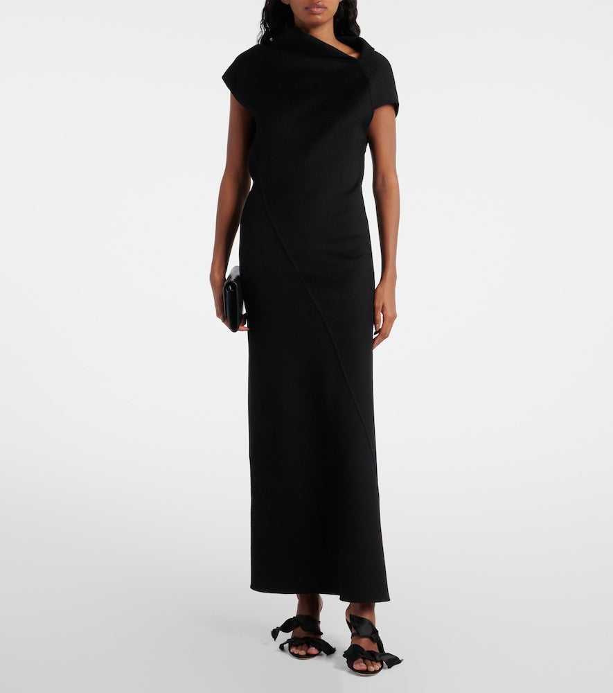 The Row Vika satin sandals in Black - Heeled Sandals