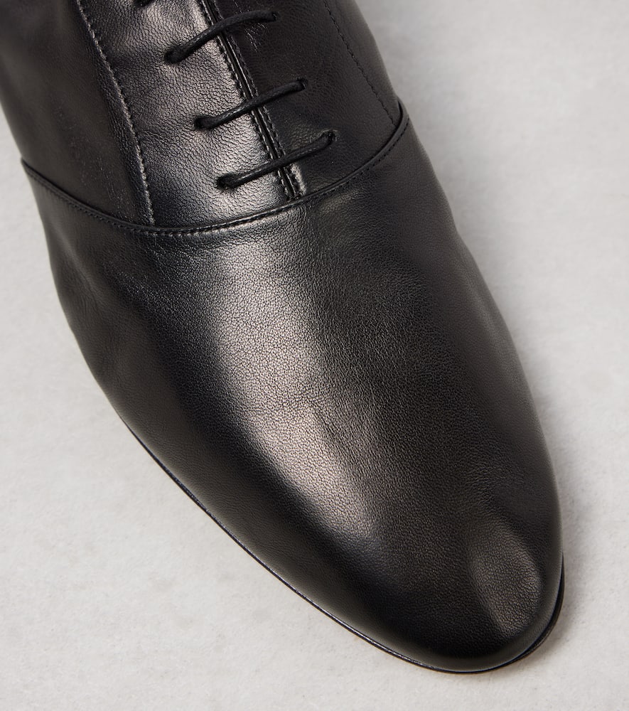 The Row Hereditas leather Oxford shoes