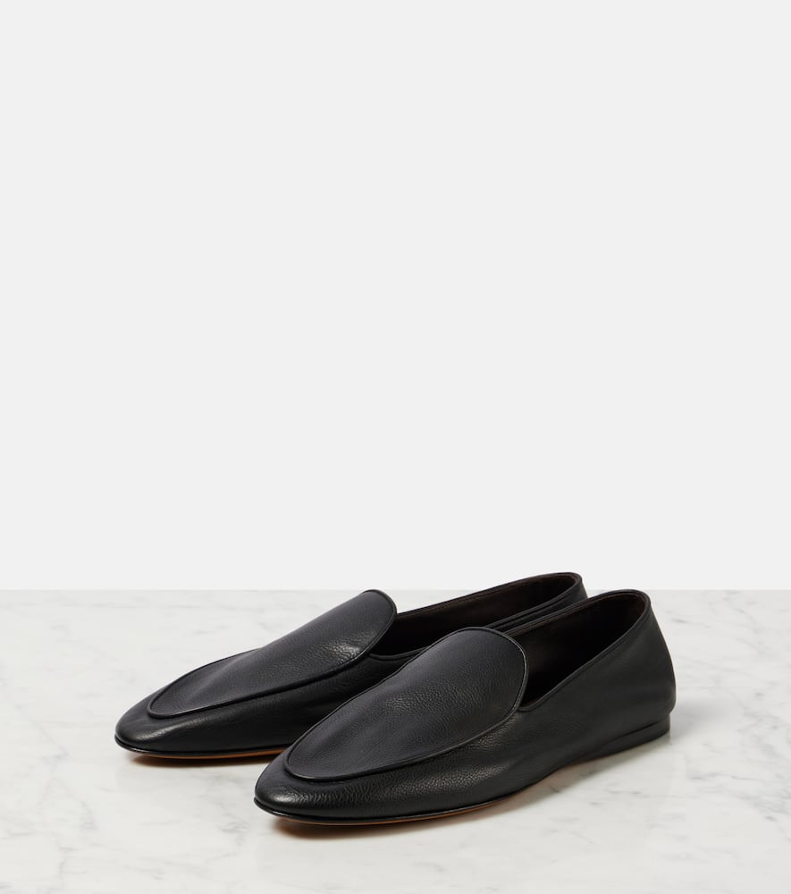 The Row Awar leather loafers