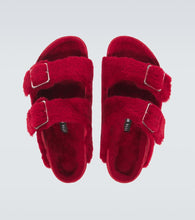 Birkenstock 1774 Arizona 1774 shearling-lined suede sandals