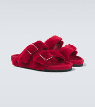 Birkenstock 1774 Arizona 1774 shearling-lined suede sandals